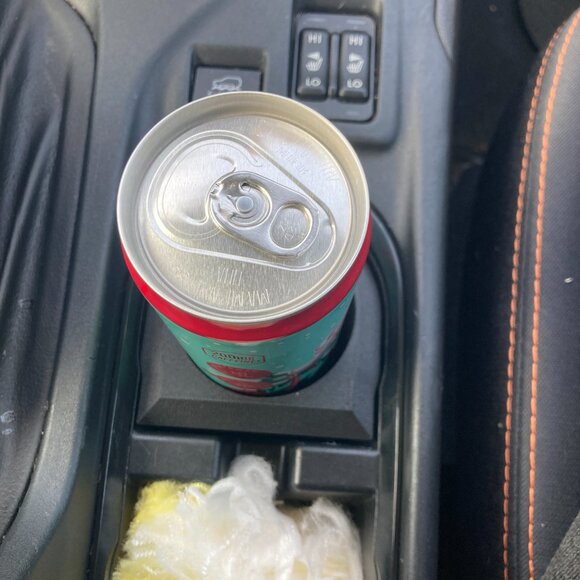 Cup Holder Insert for Subaru Crosstrek Impreza Sports Drinks Black - Picture 2 of 13